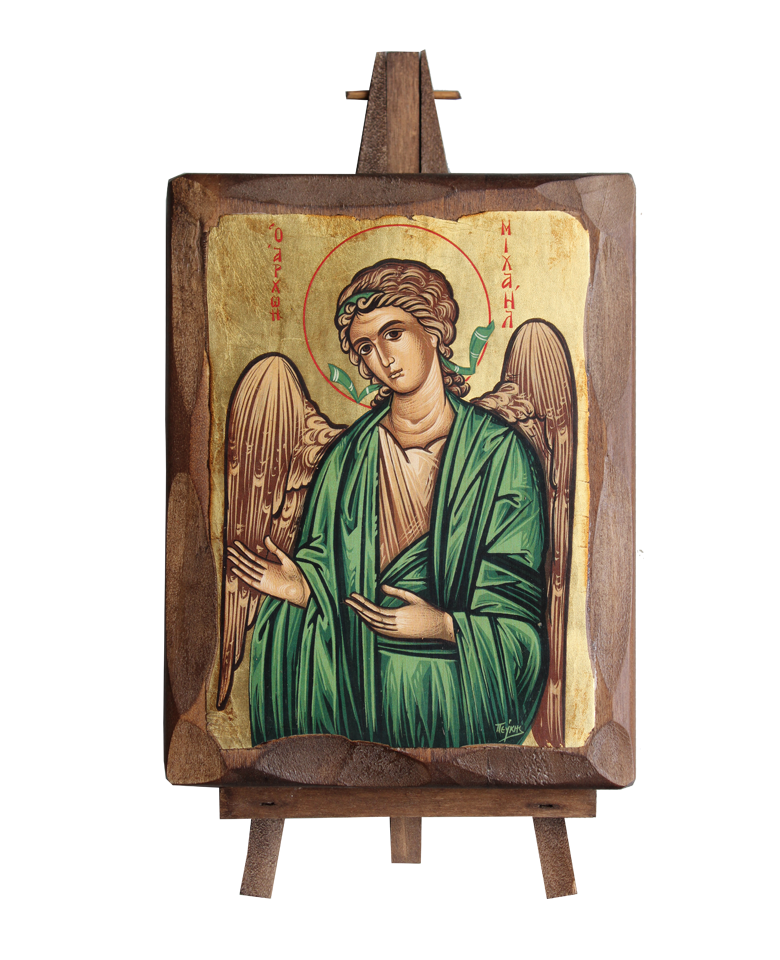 Archangel Michael (green) – Pefkis